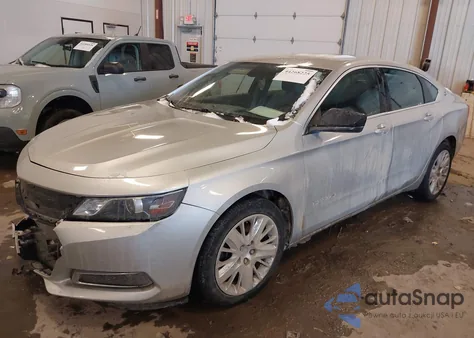 2016 Chevrolet Impala 1Fl из США, поврежденный, VIN 2G11X5SA3G9155010